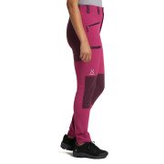 Haglöfs Mid Slim Pant W – Pantaloni softshell outdoor - Roz/roșu închis
