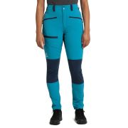 Haglöfs Mid Slim Pant W – Pantaloni softshell outdoor - Albastru deschis/albastru închis