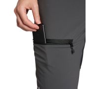 Haglöfs Mid Slim Pant W – Pantaloni softshell outdoor - Gri/negru Magnetite/True Black