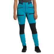 Haglöfs Rugged Slim Pant W – Pantaloni softshell outdoor - Albastru/negru (4V8)