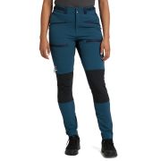 Haglöfs Rugged Slim Pant W – Pantaloni softshell outdoor - Albastru/negru (4TP)