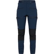 Haglöfs Rugged Slim Pant W – Pantaloni softshell outdoor - Albastru închis/negru Tarn blue/True black
