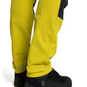Haglöfs Rugged Slim Pant – Pantaloni softshell outdoor - Verde deschis/negru