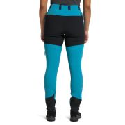 Haglöfs Rugged Slim Pant W – Pantaloni softshell outdoor - Albastru/negru (4V8)