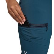 Haglöfs Rugged Slim Pant W – Pantaloni softshell outdoor - Albastru/negru (4TP)