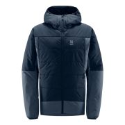 Haglöfs Mimic Silver Hood – Geacă izolată Mimic Silver cu glugă - Albastru Steel Blue/Tarn Blue