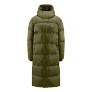 Haglöfs Long Down Parka W – Parka lungă din puf - Verde Olive Green