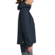 Haglöfs Mimic Silver Hood W – Geacă izolată Mimic Silver cu glugă - Albastru închis Tarn Blue