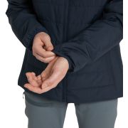 Haglöfs Mimic Silver Hood W – Geacă izolată Mimic Silver cu glugă - Albastru închis Tarn Blue