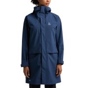 Haglöfs Aria Proof Parka W – Parka impermeabilă - Albastru închis Tarn Blue