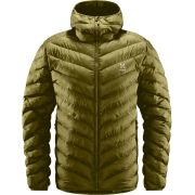 Haglöfs Särna Mimic Hood – Geacă izolată Mimic cu glugă - Verde Olive Green