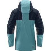 Haglöfs L.I.M Alpha Hood W – Geacă izolată ușoară cu glugă - Albastru Frost blue/Tarn blue