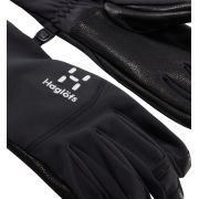 Haglöfs Touring Glove – Mănuși din piele pentru tură - Negru True Black
