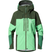 Haglöfs Spitz GTX PRO Jacket W – Geacă GORE-TEX PRO pentru alpinism - Verde