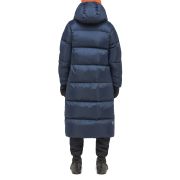 Haglöfs Long Down Parka W – Parka lungă din puf - Albastru închis Tarn Blue