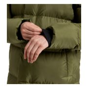 Haglöfs Long Down Parka W – Parka lungă din puf - Verde Olive Green