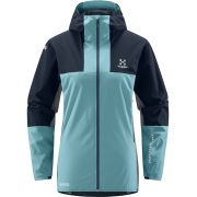 Haglöfs L.I.M Alpha Hood W – Geacă izolată ușoară cu glugă - Albastru Frost blue/Tarn blue