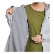 Haglöfs Aria Proof Parka W – Parka impermeabilă - Gri Stone Grey