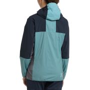 Haglöfs L.I.M Alpha Hood W – Geacă izolată ușoară cu glugă - Albastru Frost blue/Tarn blue