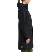 Haglöfs Aria Proof Parka W – Parka impermeabilă - Negru True Black