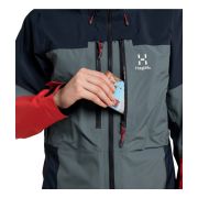 Haglöfs Spitz GTX PRO Jacket W – Geacă GORE-TEX PRO pentru alpinism - Albastru Steel Blue/Tarn Blue