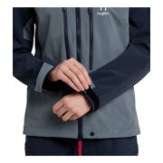 Haglöfs Roc Sight Softshell Jacket W – Geacă softshell tehnică - Albastru Steel Blue/Tarn Blue