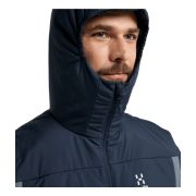 Haglöfs Mimic Silver Hood – Geacă izolată Mimic Silver cu glugă - Albastru Steel Blue/Tarn Blue