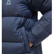 Haglöfs Long Down Parka W – Parka lungă din puf - Albastru închis Tarn Blue