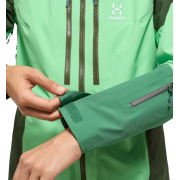 Haglöfs Spitz GTX PRO Jacket W – Geacă GORE-TEX PRO pentru alpinism - Verde