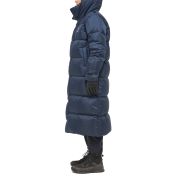 Haglöfs Long Down Parka W – Parka lungă din puf - Albastru închis Tarn Blue