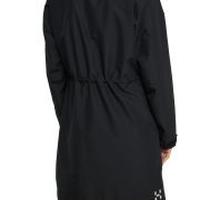 Haglöfs Aria Proof Parka W – Parka impermeabilă - Negru True Black
