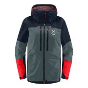 Haglöfs Spitz GTX PRO Jacket W – Geacă GORE-TEX PRO pentru alpinism - Albastru Steel Blue/Tarn Blue