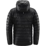 Haglöfs L.I.M Down Hood – Geacă din puf ultraușoară cu glugă - Negru True Black