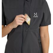 Haglöfs L.I.M Alpha Vest W – Vestă izolată ultraușoară - Gri închis Magnetite