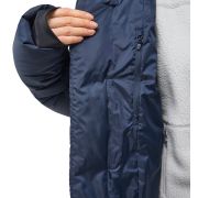 Haglöfs Long Down Parka W – Parka lungă din puf - Albastru închis Tarn Blue