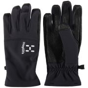 Haglöfs Touring Glove – Mănuși din piele pentru tură - Negru True Black