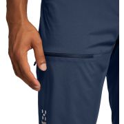 Haglöfs Lite Standard Pant – Pantaloni outdoor ușori de vară - Albastru închis Tarn Blue