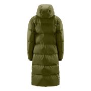 Haglöfs Long Down Parka W – Parka lungă din puf - Verde Olive Green
