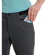 Haglöfs L.I.M Hybrid Softshell Pant W – Pantaloni softshell hibrizi pentru tură de schi - Gri închis Magnetite