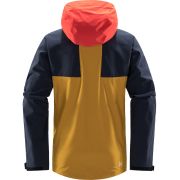 Haglöfs Roc Sight Softshell Jacket – Geacă softshell tehnică - Galben/albastru