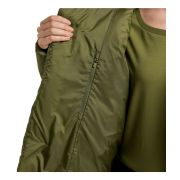 Haglöfs Long Down Parka W – Parka lungă din puf - Verde Olive Green