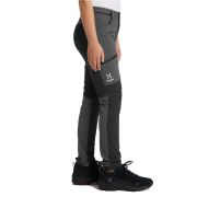 Haglöfs Rugged Pant Junior – Pantaloni outdoor pentru copii - Gri Magnetite/True Black