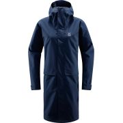 Haglöfs Aria Proof Parka W – Parka impermeabilă - Albastru închis Tarn Blue