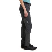 Haglöfs L.I.M Hybrid Softshell Pant W – Pantaloni softshell hibrizi pentru tură de schi - Gri închis Magnetite