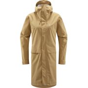 Haglöfs Aria Proof Parka W – Parka impermeabilă - Bej Sand