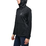 Haglöfs Willow Mid Hood W – Hanorac outdoor - Negru True Black