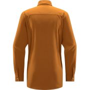 Haglöfs Curious Hemp Shirt – Cămașă din bumbac organic și cânepă - Galben Desert Yellow