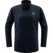 Haglöfs ROC Flash Mid Halfzip W – Bluză tehnică de cățărare cu fermoar scurt - Albastru închis Tarn Blue