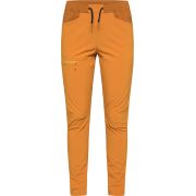 Haglöfs ROC Lite Slim Pant W – Pantaloni de cățărare ușori - Maro Desert Yellow/Golden Brown