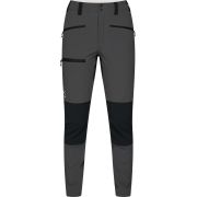 Haglöfs Mid Slim Pant W – Pantaloni softshell outdoor - Gri/negru Magnetite/True Black